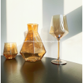 Amber Wine Glass Set Wine Glasses Set
